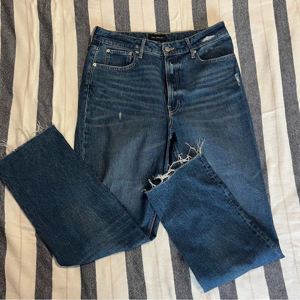 Classic Blue Straight Leg Jeans